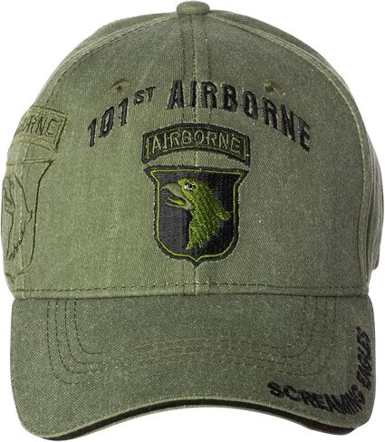 قبعة بيسبول مطرزة من Artisan Owl مرخصة رسميًا رقم 101st Airborne in Saudi Arabia
