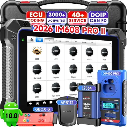 Autel MaxiIM IM608 PRO 2, 2024 Newest IM608 PRO II with XP400 PRO/ GBOX3/ APB112 ($1000 Bundle), Up of IM608 IM608S IM508S, Advanced ECU Coding, 3K Active Test, 40+ Service, Full Diagnose, CAN FD&DOIP in Saudi Arabia