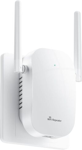 2026 AX1500 معزز إشارة موسع WiFi للمنزل، موسع نطاق WiFi 6، معزز موسع الإنترنت، حتى 15000 قدم مربع. قدم، 64 جهاز، مكرر لاسلكي طويل المدى، يوسع تغطية الإنترنت للمنزل in Kuwait