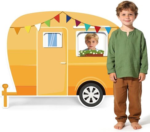 5 × 3 قدم خيمة تخييم من الورق المقوى القواطع الكبيرة السعيدة لحفلة التخييم الوقوف الديكور بالحجم الطبيعي مغامرة موضوع خلفية الدعائم للفصول الدراسية العودة إلى المدرسة غابة الغابات كشك الصور الطرف VBS in Kuwait