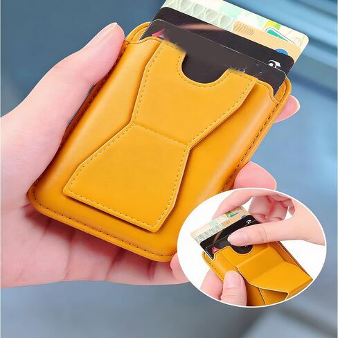 Premium Magnetic Wallets – Multi-Functional Credit Card Case with Secure Mobile Phone Holder for Everyday Convenience,Blue in Saudi Arabia