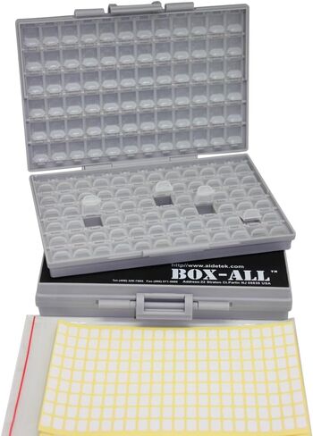 3 قطعة AideTek BOXALL 96 مقصورة الضميمة SMD SMT أجزاء منظم سطح جبل صندوق تسميات in Kuwait
