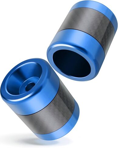 MoKitDora Motorcycle Frame Sliders Aluminum Alloy for Harley 1.25" Saddlebag Guard Highway & Flat-out Crash Bar, Black in Saudi Arabia