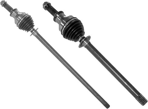 Front CV Axle Shaft Assembly Set 2 Pieces FWD & AWD Compatible with Cadillac SRX 2010-2016 3.0L & 3.6L, Front Left Right CV Axle Joint Driver Passenger Side in Saudi Arabia