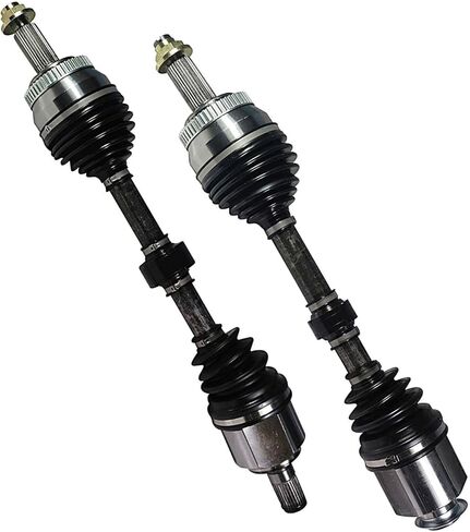 Front CV Axle Shaft Assembly Set 2 Pieces FWD & AWD Compatible with Cadillac SRX 2010-2016 3.0L & 3.6L, Front Left Right CV Axle Joint Driver Passenger Side in Saudi Arabia