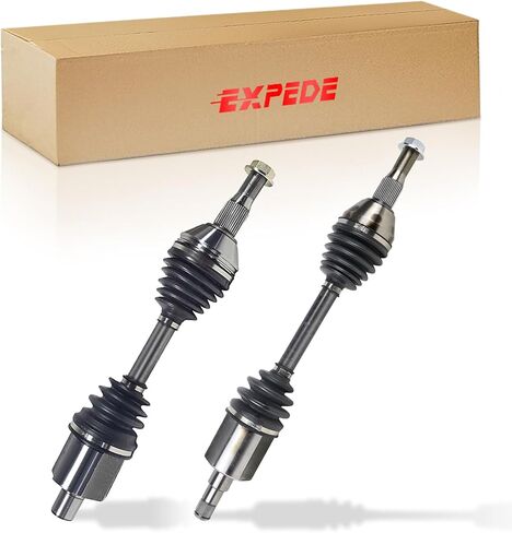Front CV Axle Shaft Assembly Set 2 Pieces FWD & AWD Compatible with Cadillac SRX 2010-2016 3.0L & 3.6L, Front Left Right CV Axle Joint Driver Passenger Side in Saudi Arabia