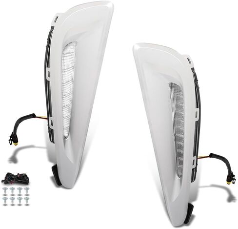 Pair Front Bumper Fog Light Driving Lamp Halogen Fit Toyota Sienna 2006 2007 2008 2009 2010 81220AE020, 81210AE020, TO2592122, TO2593122 White in Saudi Arabia