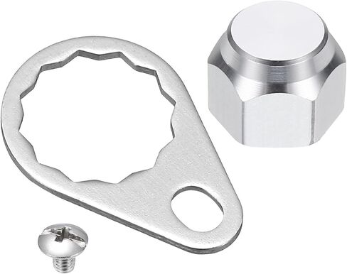 Fishing Reel Screw Nut Caps, Right Handle Knob Locking Plate Nut Replacement Parts in Saudi Arabia
