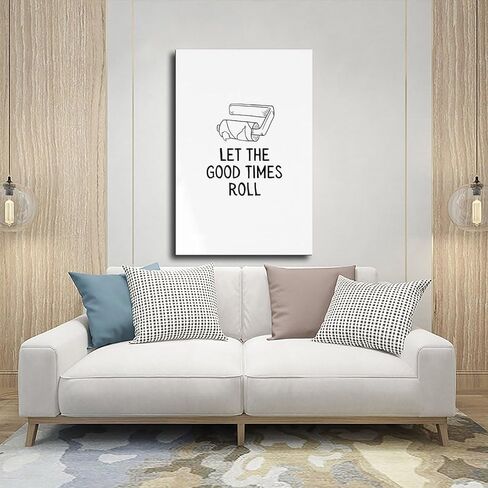 Flush The Toilet Sign, Nursery School Bathroom Rules Printable, Poster Frame 12x18inch in Saudi Arabia