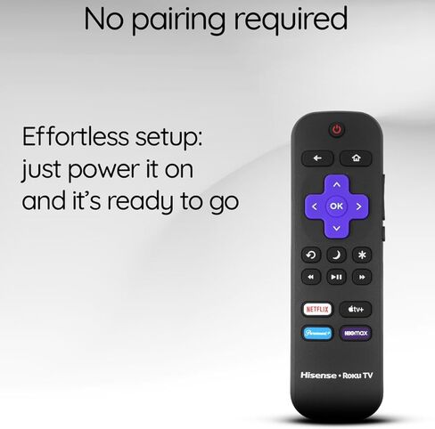 Ceybo Replacement Remote Control for Roku Smart TV with Volume Control and Netflix, Disney+, Apple TV, and HBO Shortcut in Kuwait