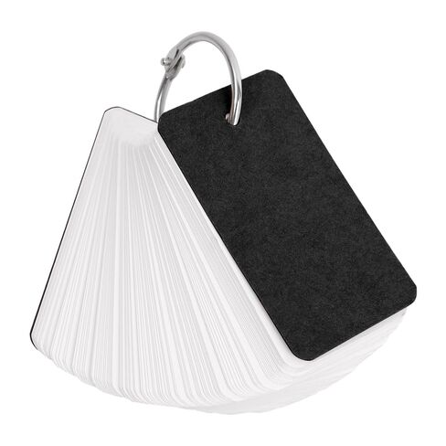 3pack Portable 100Sheets/book Memo Pad Blank Notepad Loose-Leaf Notebook with Binder Ring for Stationery Office Supply,4 * 7cm (Brown) in Saudi Arabia