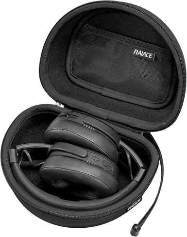 حقيبة تخزين صلبة من RAIACE متوافقة مع سماعات الرأس Skullcandy Crusher فوق الأذن، لسماعات الرأس TOZO HT3 والمزيد من سماعات الرأس القابلة للطي، وحقيبة حمل السفر. (الجراب فقط)-أرجواني in Kuwait