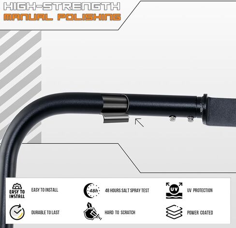 شريط الطريق السريع الكلاسيكي للمحرك من Crash Bar متوافق مع Honda VT1100C Shadow Spirit VT1100C2 Shadow Saber 2000-2007 (كروم) in Kuwait