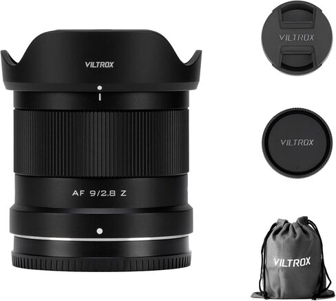 VILTROX AF 14 مم F4.0 Z-Mount لنيكون، APS-C عدسة رئيسية ذات زاوية واسعة للغاية للتركيز التلقائي لكاميرات Nikon Z-Mount ZFC Z30 Z50 Z5 Z5II Z6 Z6II Z7 Z7II Z8 Z9 in Kuwait
