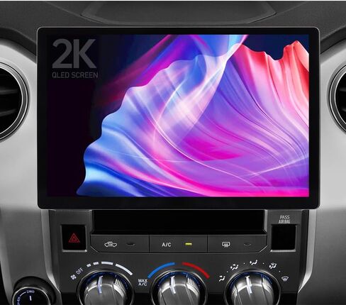 شاشة سيارة ASURE مقاس 9.26 بوصة مع CarPlay وAndroid Auto، وكاميرا داش 4K، وكاميرا احتياطية، وشاشة لمس عالية الدقة، وبلوتوث، والتحكم الصوتي لأجهزة iPhone وAndroid in Saudi Arabia