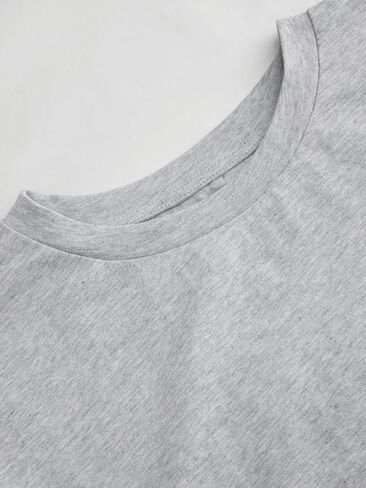 CIDER Women's Tops Crew Neck Short Sleeve T-Shirt Basic Tees Slim Fit Cotton Summer Casual T Shirt in Saudi Arabia