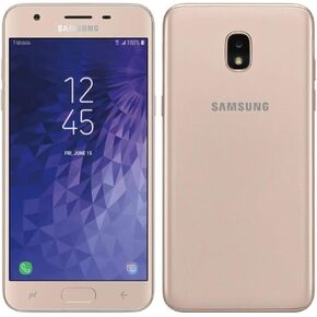 سامسونج جالاكسي J3 J327 (2017) هاتف ذكي 4G LTE مفتوح، سعة تخزين 16 جيجابايت، ذاكرة وصول عشوائي 2 جيجابايت، أسود (متجدد) in Kuwait