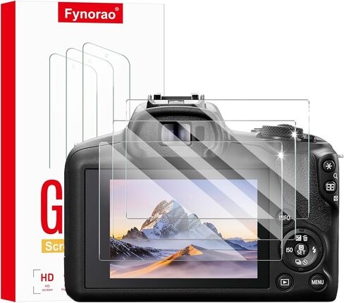 3-Pack Screen Protector for Canon Powershot G7 X Mark III Camera, Tempered Glass Film, Impact-Protection, HD, Anti-Shatter, Anti-Scratch, 9H Hardness, 2.5D Curved Edges, Case Friendly, Bubble Free in Saudi Arabia