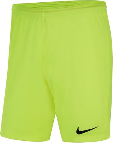 Nike BV6855 Men's M Nk Dry Park Iii Football Short Nb K Sport (Volt/Black, M) in Saudi Arabia