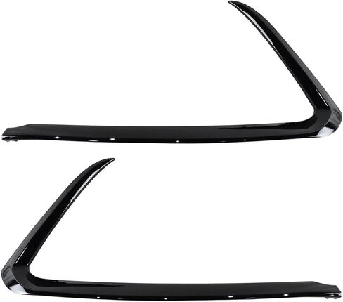 Front Bumper Trim Set Chrome Compatible with 2016-2022 Mazda CX-9 TK5050130A, TK5050120A Left Driver & Right Passenger Side in Saudi Arabia
