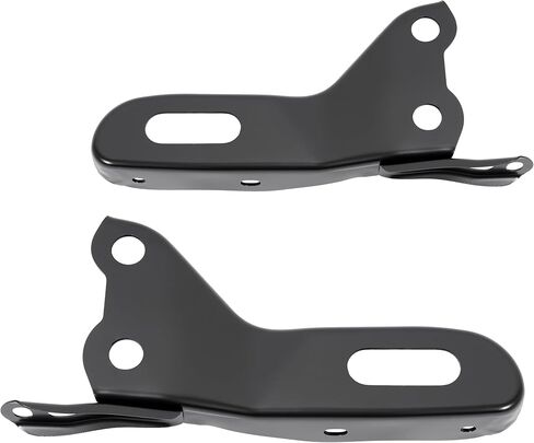 Left Driver Side Front Bumper Bracket Compatible with 1995-1997 Toyota Tacoma (submodel- DLX, SR5) TO1066115 52012AD010 Steel Electrophoresis Primed Black in Saudi Arabia