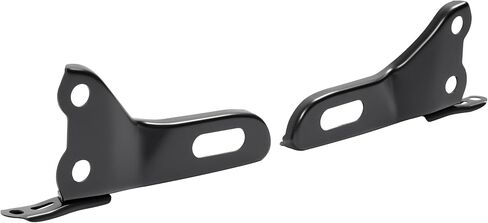 Left Driver Side Front Bumper Bracket Compatible with 1995-1997 Toyota Tacoma (submodel- DLX, SR5) TO1066115 52012AD010 Steel Electrophoresis Primed Black in Saudi Arabia