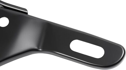 Left Driver Side Front Bumper Bracket Compatible with 1995-1997 Toyota Tacoma (submodel- DLX, SR5) TO1066115 52012AD010 Steel Electrophoresis Primed Black in Saudi Arabia