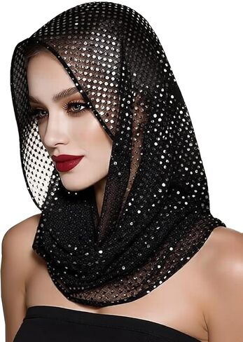 غطاء محرك السيارة بالترتر للجنسين، زي مهرجانات الشارع الشهير باندانا سباركلي، إكسسوارات رائعة للهالوين in Saudi Arabia