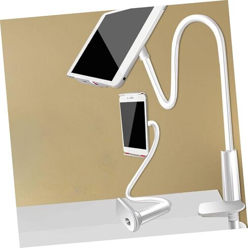 Veemoon Sturdy Stretch Clamp Bracket Gooseneck Arm Phone Holder for Living Bedroom Office Bar Cafe Hospital in Saudi Arabia