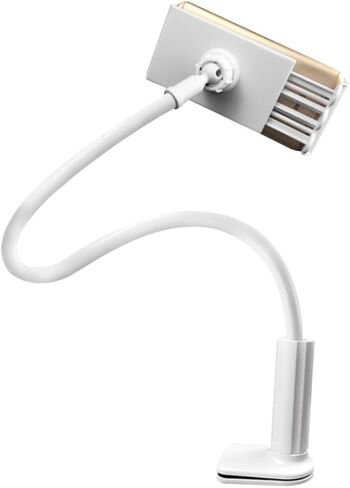 Veemoon Sturdy Stretch Clamp Bracket Gooseneck Arm Phone Holder for Living Bedroom Office Bar Cafe Hospital in Saudi Arabia