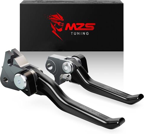 أذرع فرامل الدراجة الترابية MZS محورية قابلة للتعديل باللون الأسود متوافقة مع YZ125 YZ250 2015-2025 / YZ125X YZ250FX 2020-2025 / YZ250F 2009-2023 / YZ450F 2009-2022 / YZ250X 2016-2022 / YZ450FX 2019-2023 in Saudi Arabia