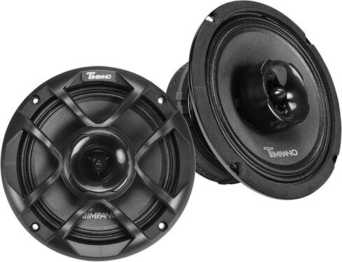 Timpano 6x9 Inch Car Coaxial Speakers 1300 Watts per Pair TPT-CX69-4 TPRO, PRO Audio 2-Way 4 Ohm Premium Speaker, Grill Included - Great for Car Stereo Sound System (Pair) in Saudi Arabia