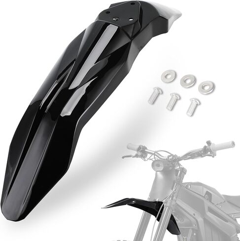 Front Fender for Talaria Sting MX3 MX4 MX5/PRO, Electric Dirt Bike Mud Guards Mudguards Imitation Carbon Fiber in Saudi Arabia