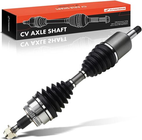مجموعة عمود المحور A-Premium CV متوافقة مع سلسلة Mercedes-Benz W163 ML320 1998-2003، ML350 2003-2005، ML430 1999-2001، ML500 2002-2005، ML55 AMG، جانب الركاب الأمامي الأيمن، استبدال # 1633300501 in Saudi Arabia