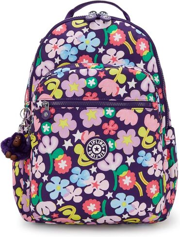 Kipling Women's Seoul Fc 15" Laptop Backpack, Durable, Roomy with Padded Shoulder Straps, Built-In Protective Sleeve in Kuwait