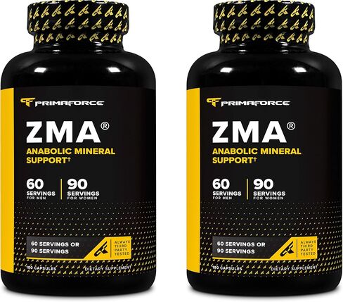 Primaforce ZMA Dietary Supplement, 180 Capsules in Saudi Arabia