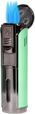 Rocky Patel Envoy Collection Cigar Lighter (Gunmetal and Blue) in Saudi Arabia