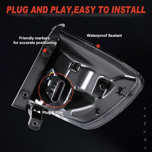 مصابيح خلفية متوافقة مع 2014-2023 دودج دورانجو جانب الركاب الأيمن استبدال: 68155948AC in Kuwait