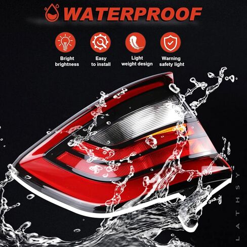 مصابيح خلفية متوافقة مع 2014-2023 دودج دورانجو جانب الركاب الأيمن استبدال: 68155948AC in Kuwait