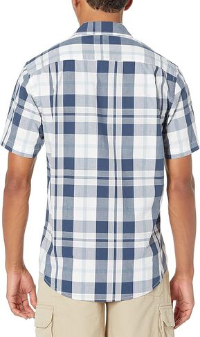 Amazon Essentials Men's Slim-Fit Short-Sleeve Poplin Shirt in Saudi Arabia