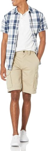 Amazon Essentials Men's Slim-Fit Short-Sleeve Poplin Shirt in Saudi Arabia
