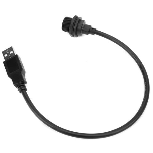 موصل USB IP67 Micro USB أنثى 2.0 ذكر مع مقبس كابل E10MCTFF U2AM متانة عالية للمعدات الميكانيكية والمصابيح الخارجية وأجهزة IOT مادة PA66 البلاستيكية الحرارية (0.3 متر) in Saudi Arabia