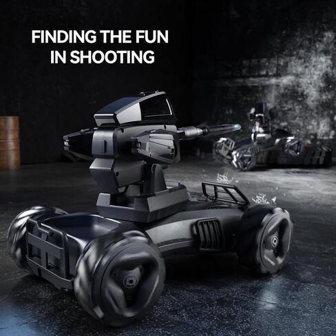 2370 Six-Wheel RC Stunt Car,6WD Remote Control Car,Cool RC Drift Car,Double-Sided Driving,360° Flips Rotating,with Spray and Light Effects,Toys for Ages 8-13 Kids,Ideal Gift for Boys and Girls in Saudi Arabia
