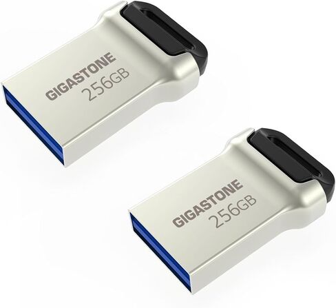 محرك أقراص فلاش نانو سعة 128 جيجابايت من جيجاستون (5 عبوات) Z90 USB 3.2 الجيل الأول، 120 ميجابايت/ثانية فائق السرعة، خفيف الوزن للغاية، تصميم معدني قوي صغير الحجم، تخزين البيانات، نسخ احتياطي للكمبيوتر/Mac/TV/السيارة، متوافق مع USB 2.0/3.0/3.1 in Kuwait