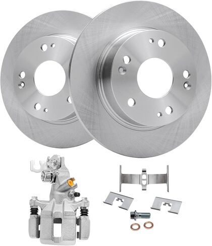 Detroit Axle - Front Brake Kit for 2007-2017 Lexus LS460 Disc Brake Rotors Ceramic Brakes Pads w/Hardware 2008 2009 2010 2011 2012 2013 2014 2015 2016 Replacement [13.15 inch Rotors] in Kuwait