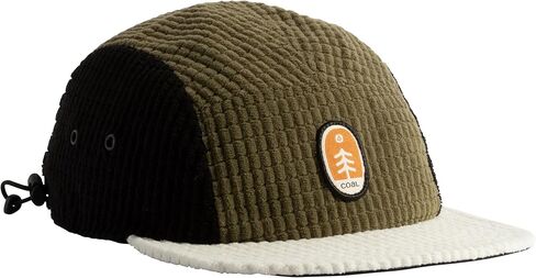 Coal Headwear The Canyon Fleece 5 Panel Cap Hat - Warm Soft Fleece, Flat Brim, Adjustable - Outdoor Casual Everyday in Saudi Arabia