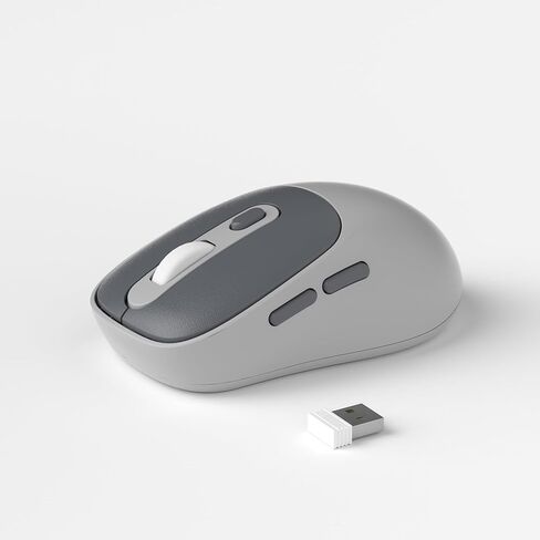 ماوس لاسلكي Camiysn MageGee V100، ماوس USB خفيف للغاية 2.4 جيجا مع DPI قابل للتعديل، عجلة تمرير مطاطية ممتازة ومستشعر بصري متقدم، وضع النوم التلقائي لتوفير الطاقة in Kuwait