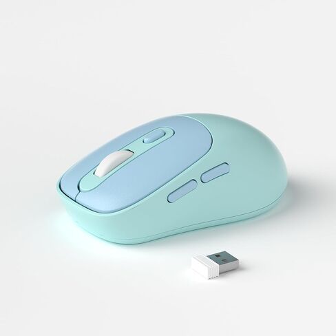 ماوس لاسلكي Camiysn MageGee V100، ماوس USB خفيف للغاية 2.4 جيجا مع DPI قابل للتعديل، عجلة تمرير مطاطية ممتازة ومستشعر بصري متقدم، وضع النوم التلقائي لتوفير الطاقة in Kuwait