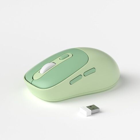 ماوس لاسلكي Camiysn MageGee V100، ماوس USB خفيف للغاية 2.4 جيجا مع DPI قابل للتعديل، عجلة تمرير مطاطية ممتازة ومستشعر بصري متقدم، وضع النوم التلقائي لتوفير الطاقة in Kuwait