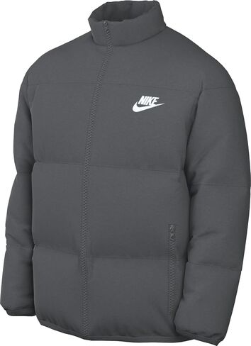 جاكيت منتفخ بشعار Sportswear Club Futura للرجال من Nike، أزرق/قطبي، مقاس متوسط، 100% بوليستر، قطبي/أبيض in Saudi Arabia